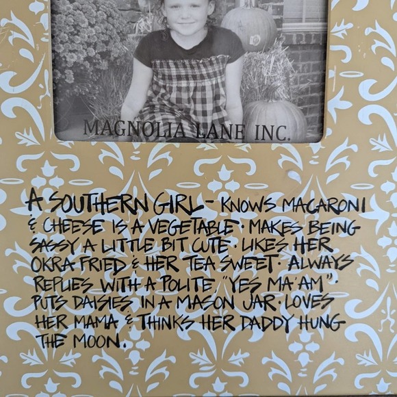 4x6 "A Southern Girl..." picture frame by Magnolia Lane, Inc. - Picture 2 of 7